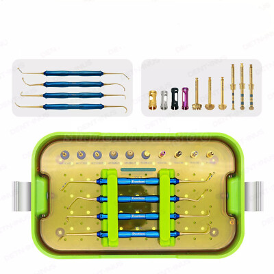 DASK Advanced Sinus Lift Kit Drills Stoppers Implant Elevation Instrument ns