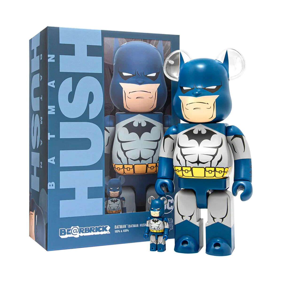 BE@RBRICK BATMAN (BATMAN: HUSH Ver.) 100% & 400% Bearbrick BE@RBRICK BATMAN (BATMAN: HUSH Ver.) 100% & 400% Bearbrick