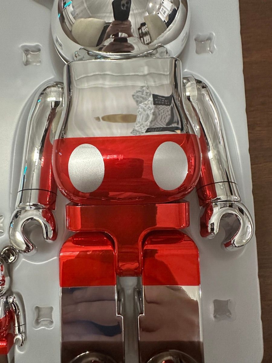 BE@RBRICK FUTURE MICKEY 100％ &amp; 400％ HAJIME SORAYAMA FUTURE MICKEY 100% 400% Bearbrick Be@rbrick