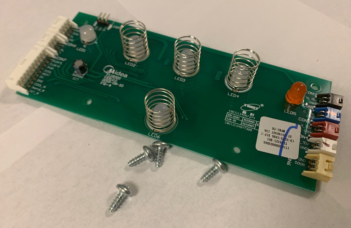 Primo Water Cooler Model 601271-C Control Board Panel Hot & Cold