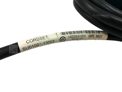 142263-001 I New Genuine HP Compaq IEC to IEC AC Power Cable 2m