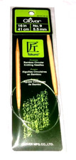 Clover Takumi Bamboo Circular Knitting Needles 16" 41 cm US No 9 5.5 mm 