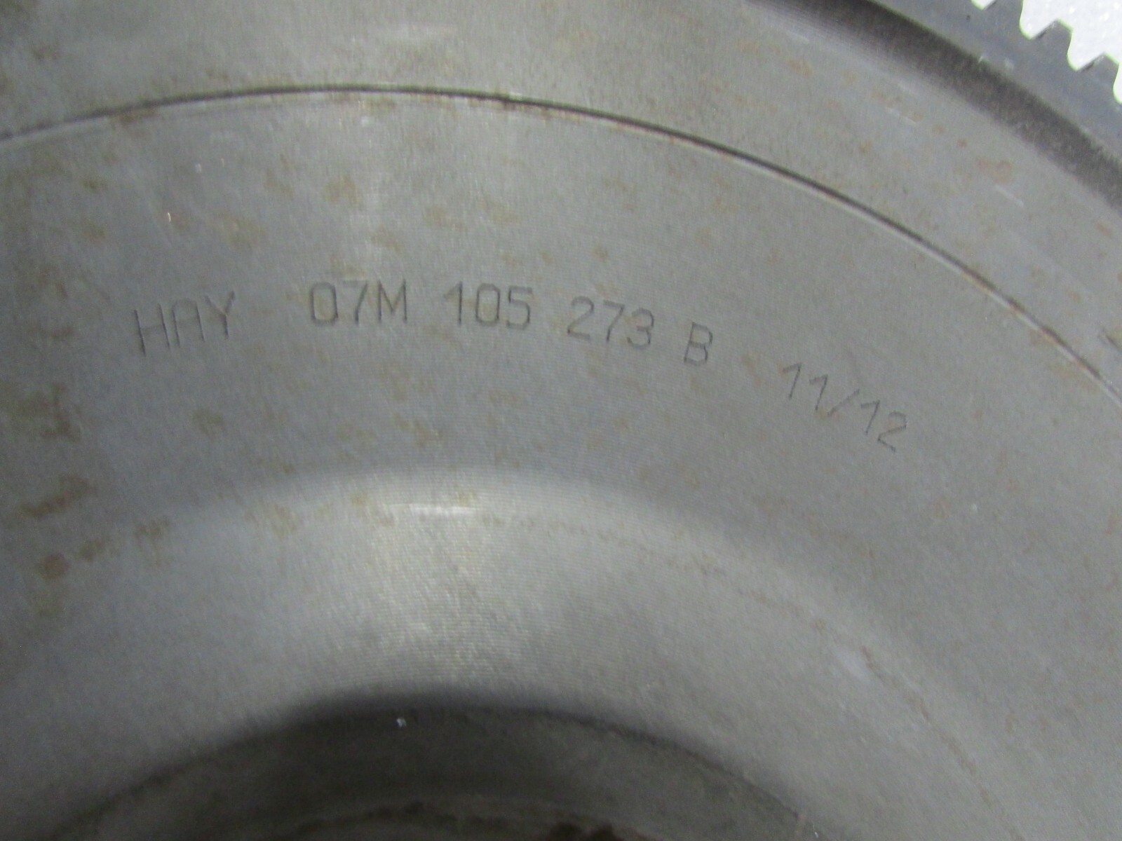 Lamborghini Aventador LP-700, Transmission E-Gear Flywheel, Used, P/N 07M105273B