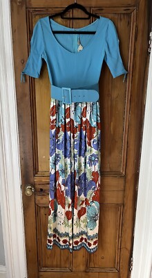 Vintage 1970s/80s Frank Usher Dress UK