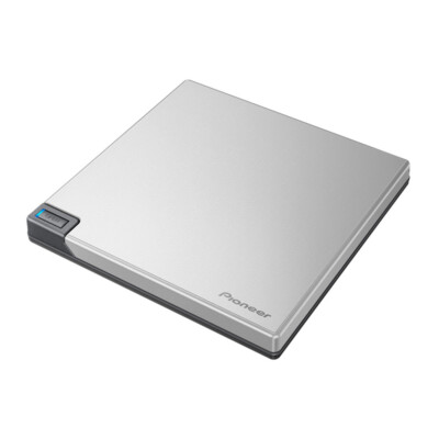 Pioneer BDR-XD08MB-S スリムポータブルライター Pioneer BDR-XD08S USB 3.2 Gen1 (USB Type-C) / 2.0 Slim Portable BD
