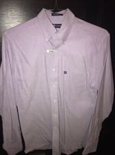 Men’s Chaps By Ralph Lauren Cotton Dress Shirt 15-15.5  34 /35  Wrinkle Free