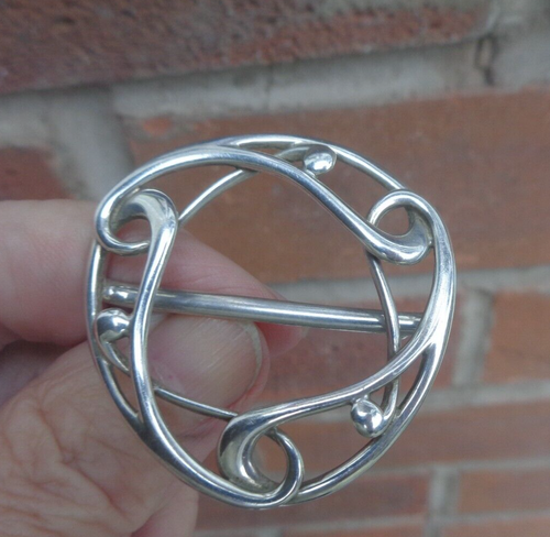 Écharpe Broche Ola Gorie Écossais Argent Sterling 1990 1991 1993 Edinbourg - Photo 8 sur 18