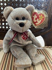 Ty 1999 Signature Bear Beanie Baby With Tag
