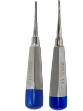 GERMAN DENTAL ELEVATOR EXTRACTING LUXATING APICAL ROOT ELEVATOR S3MM,C3MM BLUE