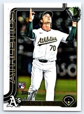 2025 Topps Series 2 #465 J.T. Ginn Athletics RC Rookie JT Ginn