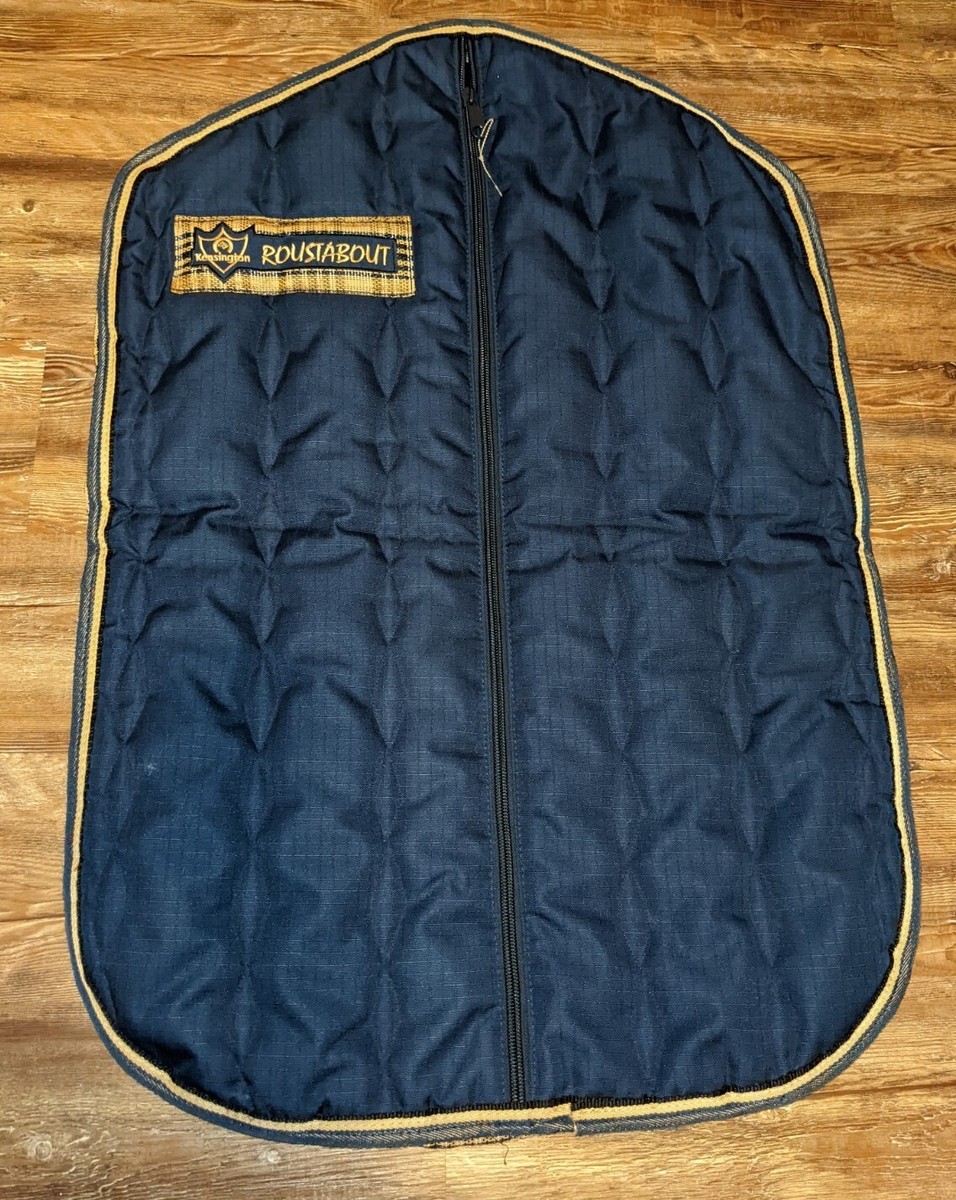 Grand Sac De Toilettage Kensington Roustabout - Carreaux Zippé - Pour Concours Chevaux
