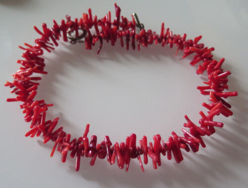 Collar Coral Rojo 43cm - Imagen 1 de 4