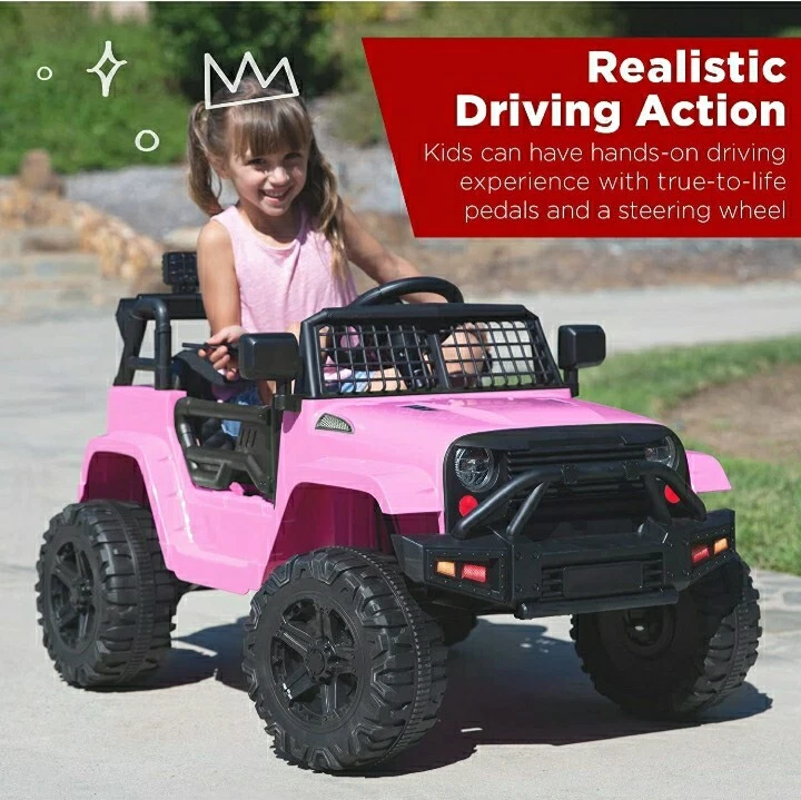 Disfrazado línea Laos Autos De Montar Para Niños Niñas Con Control Remoto Regalo De Navidad Toys  Car . | eBay