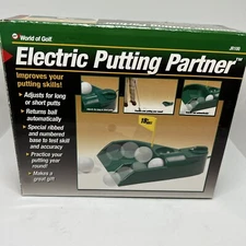 World Of Golf Electric Putting Partner-Ball Return Putting Aid