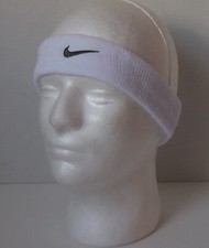 Nike Swoosh Headband Adult Unisex White/Sequoia
