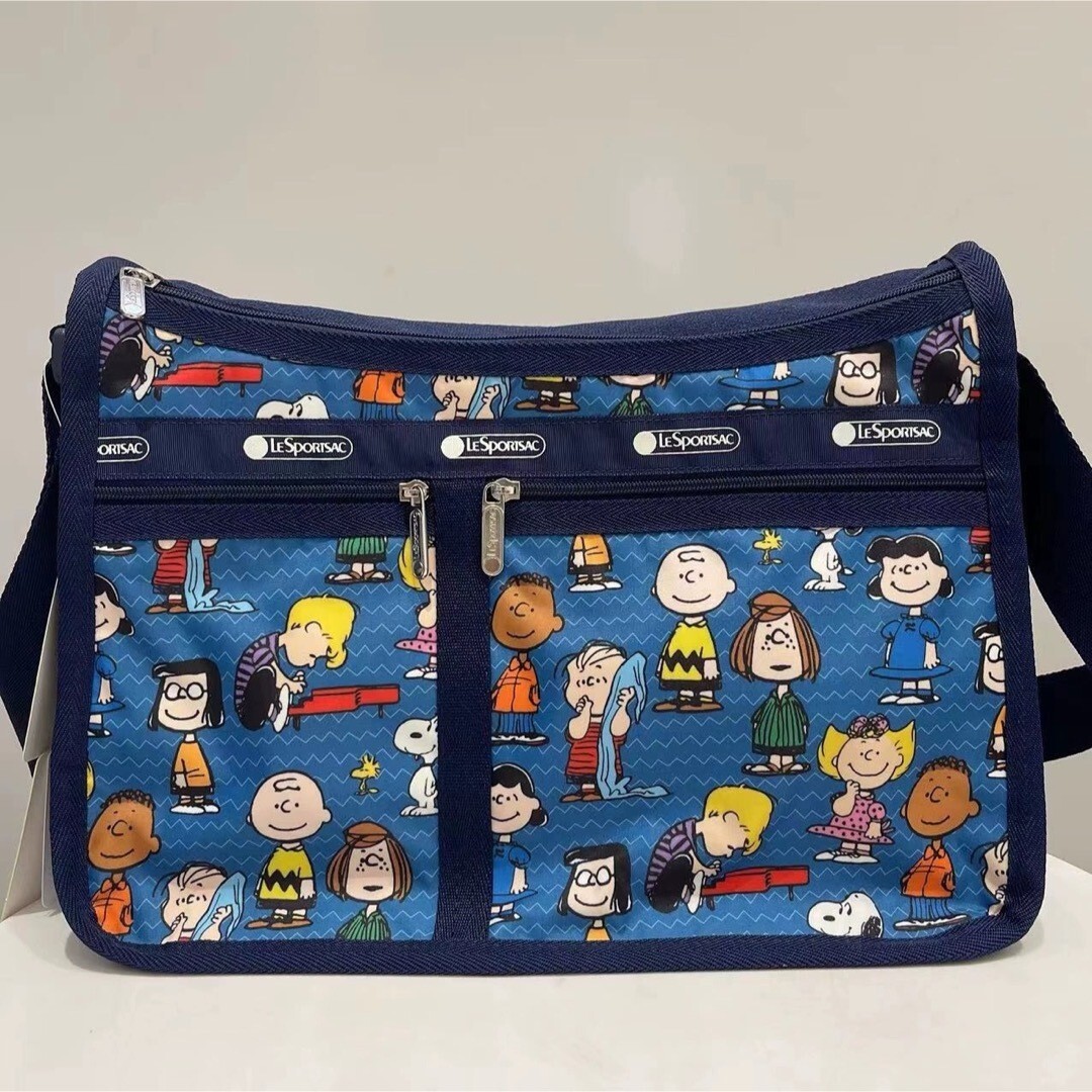 LeSportsac Peanuts Gang Snoopy Shoulder Bag 1006MN | eBay