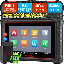 2025 Autel MaxiCOM MK900BT PRO Auto Diagnostic Scanner Tool CANFD/DoIP > MK808S