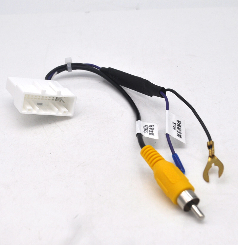 Retention Camera Rear reverse Adaptor Cable For Toyota Auris Avensis GT86 24pin
