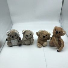 Vintage Koala bear plush lot Dakin  more washed
