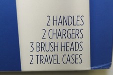 Oral-B iO Series 2 Deep Clean Rechargeable Toothbrush, White & Black, Set of 2 4