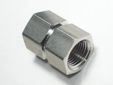 Swagelok Stainless Steel Pipe Hex Coupling, 1/2" FNPT, SS-8-HCG