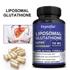 L-Glutathion 700 mg Kapseln Lebergesundheit Starkes Antioxidans, Anti-UV