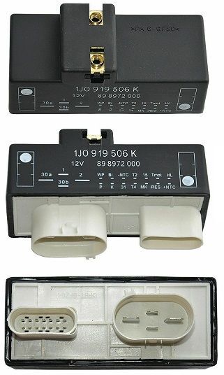 Résistance de commande de chauffage Audi A3 avec régulation thermique et circuits en alu