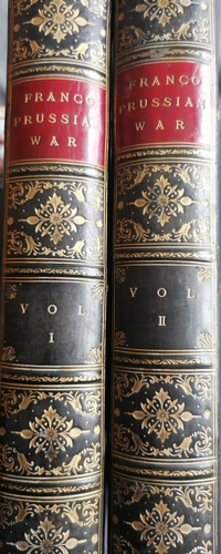 Franco Prussian War Vol 1 and Vol 2 Captain H M Hozier rare hardbacks