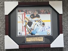 TUUKKA RASK - SIGNED AND AUTHENTICATED PHOTOS - BOSTON BRUINS - NEVER HUNG