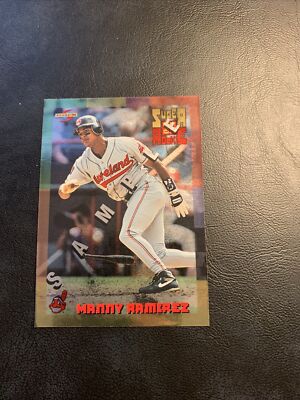 B41a #502 Manny Cleveland Indians 1995 score sample super rookie￼