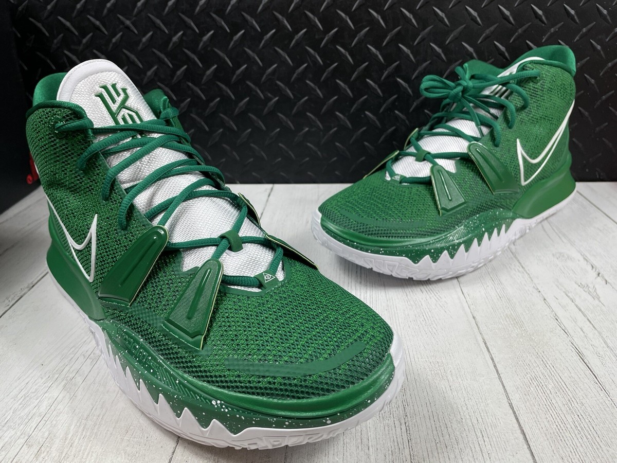 Size 15 - New Nike Kyrie 7 TB Promo Green White Basketball DM5042