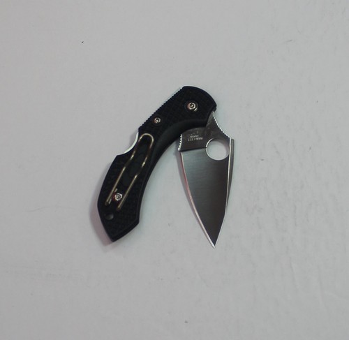 NEU unbenutzt nummeriert C28PBK2 SPYDERCO Dragonfly 2 Modell Klappmesser - Bild 4 von 9
