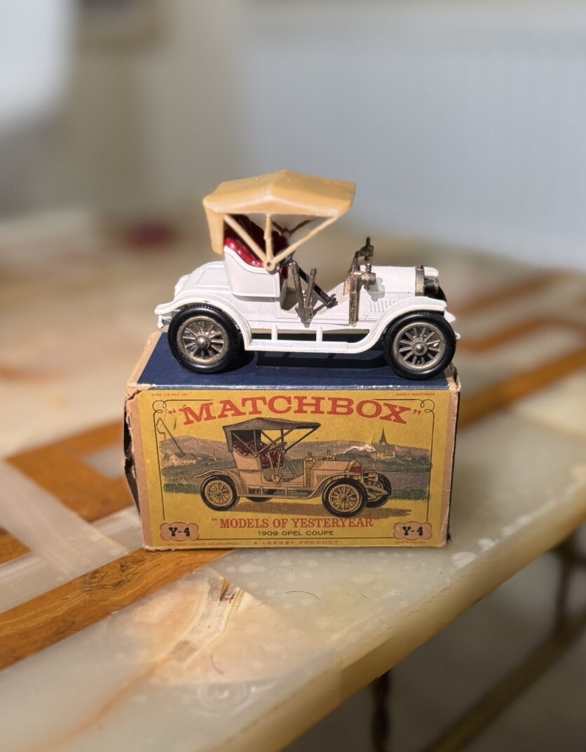 Matchbox Yesteryear Y4, 1909 Opel Coupe - Free Price Guide