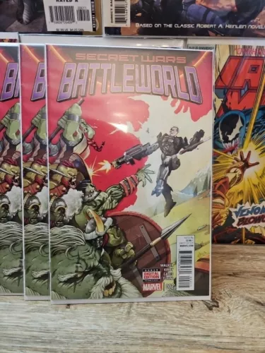 Marvel Super Heroes Secret Wars Battleworld #2 First Marvel Donnt Cates