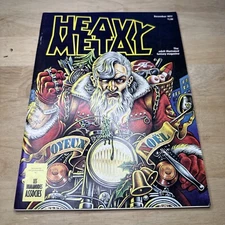 Heavy Metal Magazine #9 December 1977 Newsstand Moebius, Corben, Druillet VG