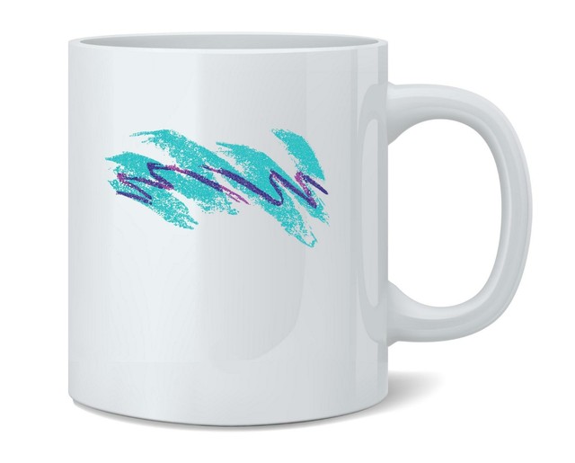Jazzy 90s Cup Pattern 12 oz Coffee Mug eBay
