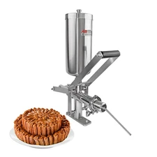 Churro Maker Gun | Commercial Cream Filling Machine | Stainless Steel | 5 L