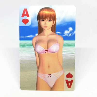 A Heart KASUMI DEAD OR ALIVE Extreme Beachvolleyball Playing Cards KOEI TECMO