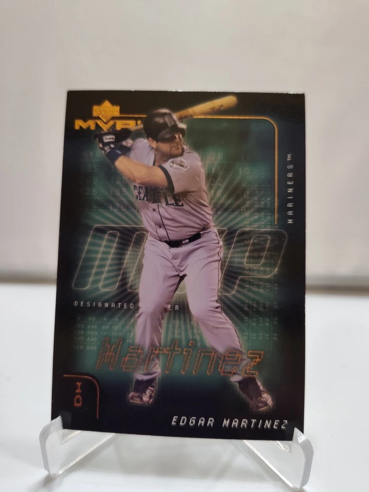 Edgar Martinez 20023 Upper Deck MVP Mariners Seattle Baseball Card - Image 2 of 4