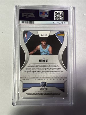 Panini Prizm JA MORANT RC ルーキーカード #249 Amazon.com: 2019-20 Panini Prizm Basketball #249 Ja Morant