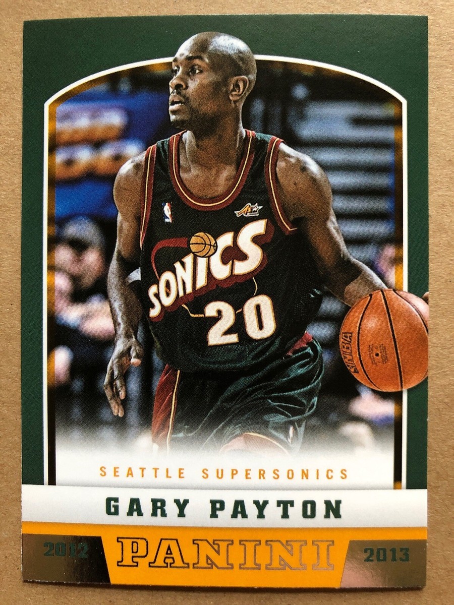 2012-13 Panini #184 Gary Payton Seattle SuperSonics Basketball