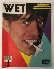 WET: Magazine of Gourmet Bathing, May/June 1980. New Wave, Fashion, Mick Jagger