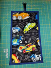 Racer Cars Quilted Wall Hanging 8 inches by 14 inches Handmade new — photo 4