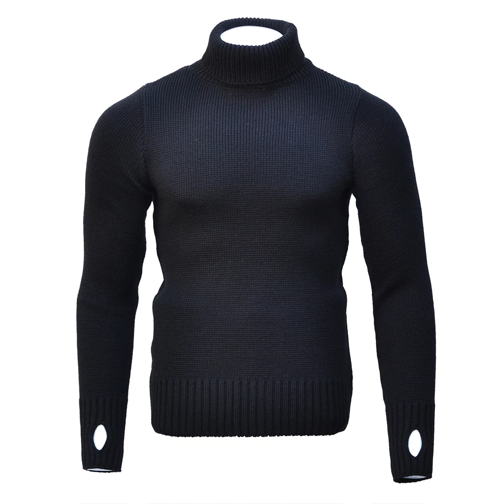 Fitted roll neck jumper shop