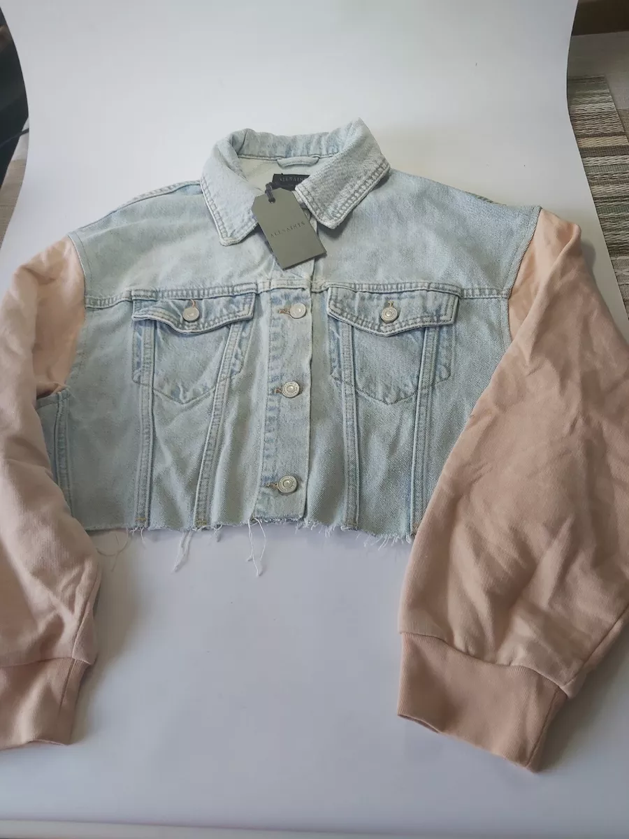 Allsaints anders denim jacket sale