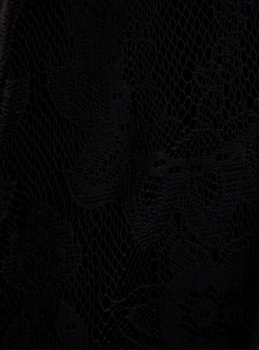 Womens Mini Lace Button-Front Shirt Dress Black Size 0 12 Large NWT - 第 4/6 張圖片
