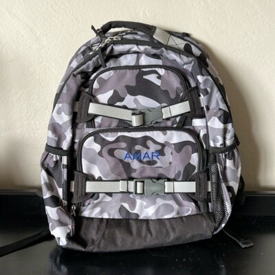 animal camo backpack kids pottery barn Bone Collector Kids' Realtree for Young Hunters padded back panel adds extra cushioning Pottery Barn Kids Blue Camouflage