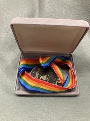 (jab-36) Interfaith Leadership Award medal , in the box - Queens, NY