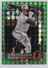 2025 Bowman Draft Chrome Green Geometric Refractor /99 Caden Bodine #BDC-63 1u4w
