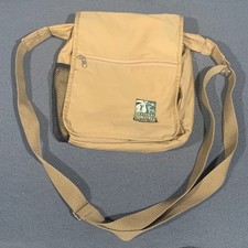 Borsa messenger National Wildlife Federation tela marrone tracolla natura outdoor